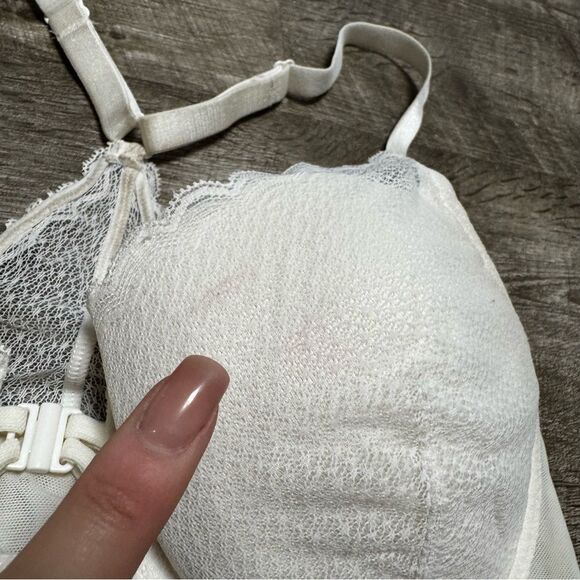 Auden Lightly Lined Demi Coverage Racerback Bra Size 34C - Picture 2 of 7